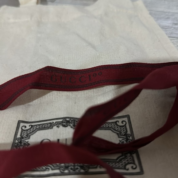 Gucci tote duster bag with ribbon - Picture 4 of 6